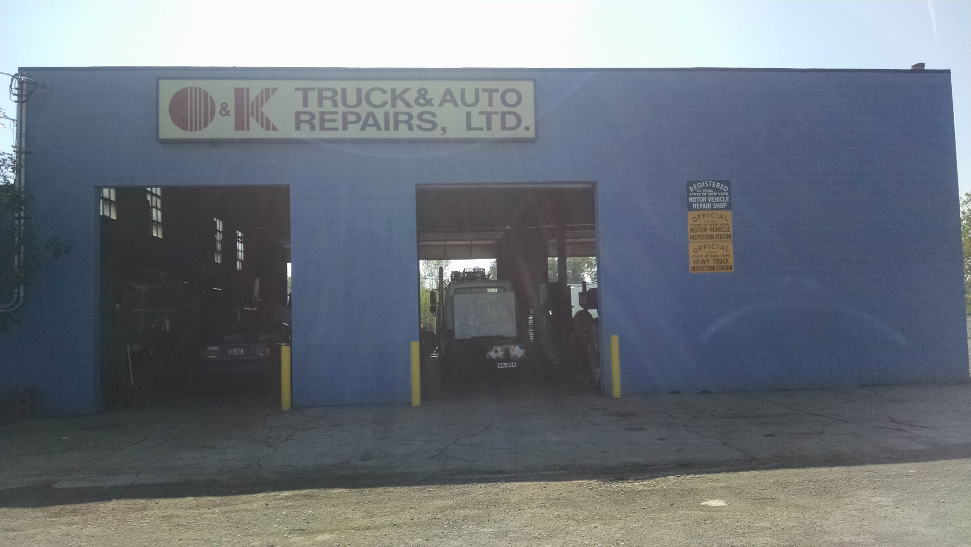 O&K Truck Repair building exterior